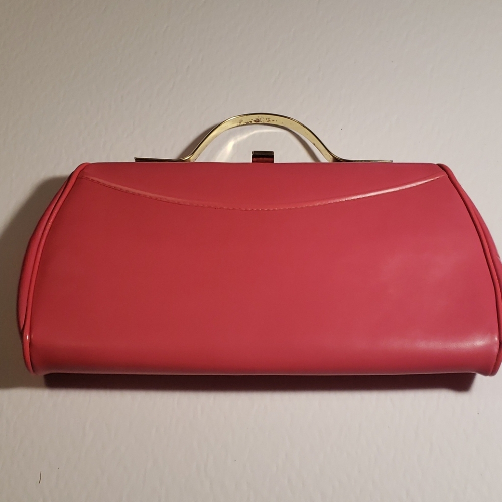 Vintage Classy USA Pink Clutch Purse